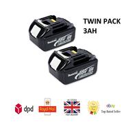 Makita 18v Battery Genuine 3.0ah BL1830 TWIN PACK 18V Lithium-ion LXT NEW