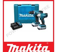 Makita 18v Cordless Combi Hammer Drill & Impact Driver Twin Pack - DK18922A