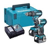 Makita 18V Dlx2283Rj Brushless Kit Dhp485 Hammer Drill Dtd153 Impact Driver 3Ah