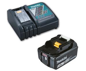 Makita 18V Energy Kit with quick charger and one 3 Ah battery