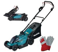 Makita 18V Lawn Mower Dlm330Z Lxt Cordless Lion Battery 33Cm Cut Bare + Gloves