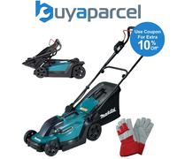 Makita 18v Lawn Mower DLM330Z LXT Cordless Lion Battery 33cm Cut Bare + Gloves