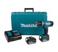 Makita 18V Li-Ion Brushed Cordless Combi Drill (2 X 3Ah) - Dhp453F001