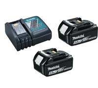 Makita 18v LXT Rapid Charger - 2 x 5ah 18v Li-Ion Batteries - DC18RC BL1850X2