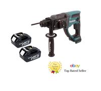 Makita 18v SDS+ Drill Rotary Hammer Body DHR202Z & 2 x 3ah Battery Genuine