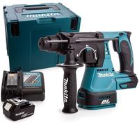 Makita 18v SDS+ Rotary Hammer Drill 24mm - 5ah Battery, Charger & Case DHR242Z
