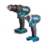 MAKITA 18V TWIN KIT LXT DHP482 Combi DTD152 Impact Drill Body Only DLX2131Z