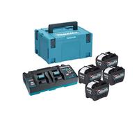 Makita 1910B1-4 40V Max Xgt Power Source Kit Inc 4X 8.0Ah Batteries, 1X Dc40Rb 240V Charger In Makpac Carry Case