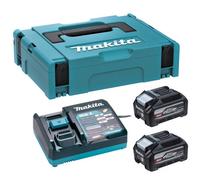 Makita 1911C9-1 40V Max Power Source Kit - 2 X Bl4040F 4.0Ah Batteries, Charger And Makpac Case