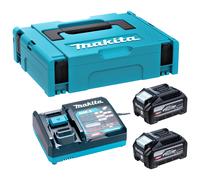 Makita 1911C9-1 40v Max XGT Cordless 2 Battery and Charger Kit 4ah
