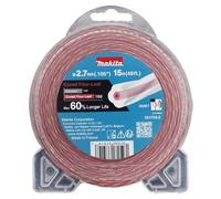Makita 1917V3-2 Four-Leaf Core Nylon Trimmer Line 2.7mm X 15M - Red