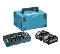 Makita 191U06-6 40v Battery & Charger Power Source Kit 2 x 4.0 AMP