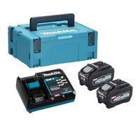 Makita 191V42-8 40v Max XGT Cordless 2 Battery 5ah and Charger Kit 5ah
