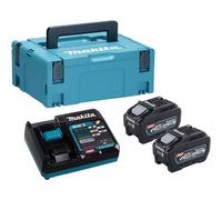Makita 191V42-8 XGT Power Source Kit with 2 x 5Ah batteries, Charger & Makpac case