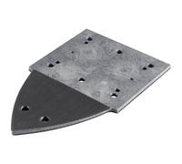 Makita Dbo480Z Dbo481Z 18V 114mm 1/4 Palm Sander Triangle Base Plate Hook Loop