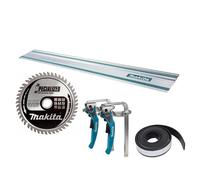 Makita 194367-7 3000mm Guide Rail with Clamp Set, 48T Blade, Rubber