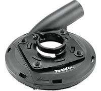 Makita 195236-5 4-1/2-Inch - 5-Inch Dust Shroud | Dust Collection | Concrete Finishing | Coating Removal | Flush Edge Access | Vacuum Ready