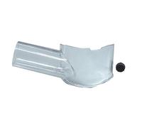 Makita 195559-1 Dust Extracting Attachment, Routers | Replacement Tool Part | Durable Clear Plastic | Quick Single-Screw Attachment | Compatible with Standard Router Bases