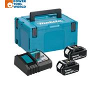 Makita BL1860B and DC18RC Energy Kit With 2x6.0Ah 18v LXT Li-Ion Batteries & Charger