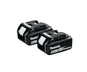 MAKITA 197293-4 Pack of 2 18V LXT Li-Ion BL1860B Batteries (2 x 6.0 Ah)