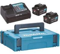 Makita 197641-2 2x Bl1041b + Dc10sb Charger And Battery Blue,Black