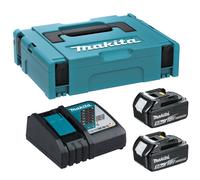 Makita 197803-2 18v LXT Cordless 2 Battery 5ah and Charger Kit 5ah