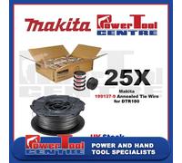 Makita 199137-9 Annealed Tie Wire Set for DTR180 Rebar Tying Machine x 50 Pack