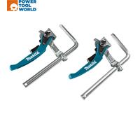 Makita 199826-6 Quick Release Guide Rail Clamps Set x2 Pcs