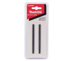 Makita 2 x D-07945 Reversible 82mm TCT Planer Blades Set of 2 Compatible with Bosch