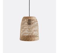 Makita 20cm Diameter Woven Grass Ceiling Light Natural