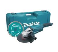 Makita 230mm Angle Grinder With Case And Diamond Wheel 2000W 110V GA9020KD