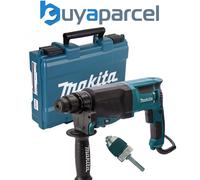 Makita 240v SDS + 3 Mode Rotary Hammer Drill HR2630 Heavy Duty + Chuck + Adaptor