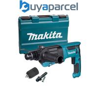 Makita 240V Sds + 3 Mode Rotary Hammer Drill Hr2630 Heavy Duty + Chuck + Adaptor