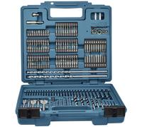 Makita 256-piece Drill & Tool set for wood metal stone & more