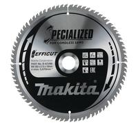 Makita SPECIALIZED Efficut Wood Cutting Saw Blade 260mm 80T 30mm
