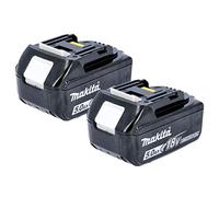 Makita 2BL1850 18 V 5.0 A Li-Ion LXT Battery - Black (Pack of 2)