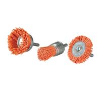 Makita 3 Piece Nylon Brush Set Coarse