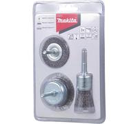 Makita D-66070 Wire Brush Set for Drill (3 Piece)
