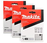 Makita 30 Piece - 4.5" Multi-Grit Sanding Paper Set For 4.5" Finishing Sanders - Complete Sanding Set For Wood & Plastic - 80-240 Grits