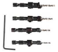 Makita D-73455 Countersink with Drill Bit, 4 Piece Set