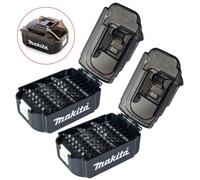 Makita 42 Piece Screwdriver Drill Bit Sets Bl1850 Battery Shaped Bit Holder Set By Buyaparcel