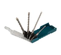 Makita 5 Piece SDS Plus 4 Cutter Drill Bit Set