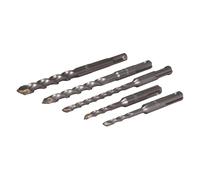Makita 5 Piece SDS Plus TCT Drill Bit Set