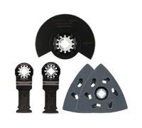 Makita Starlock Multi Tool 5 Piece Carpentry Set Plunge Segment Blade Dtm52