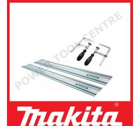 Makita 5544306/2 Pack of 2 1.4m Guide Rails With Clamp Set For SP6000 SP6000K1