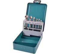 Makita D-42204 Countersink 6 Piece Drill Bit Set Metal Case 6.3 - 20.5mm M3 M10