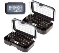 Makita 64 Piece Screwdriver Drill Bit Set Quick Release Magnetic Holder + Case