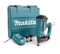 Makita 7.2V 2nd Fix Gas Nailer 2 x 1.5Ah Batteries Gauge 15-64mm 16Ga GF600SE