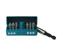 Makita 7 Piece Anti Slip Phillips and Pozi Screwdriver Bit Set