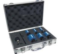 Makita 7 Piece Plumbers Ezychange HSS Bi Metal Hole Saw Set